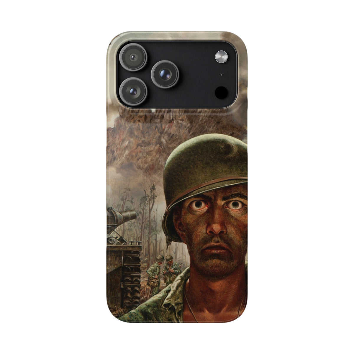 That 2,000 Yard Stare by Thomas Lea - iPhone Slim Case