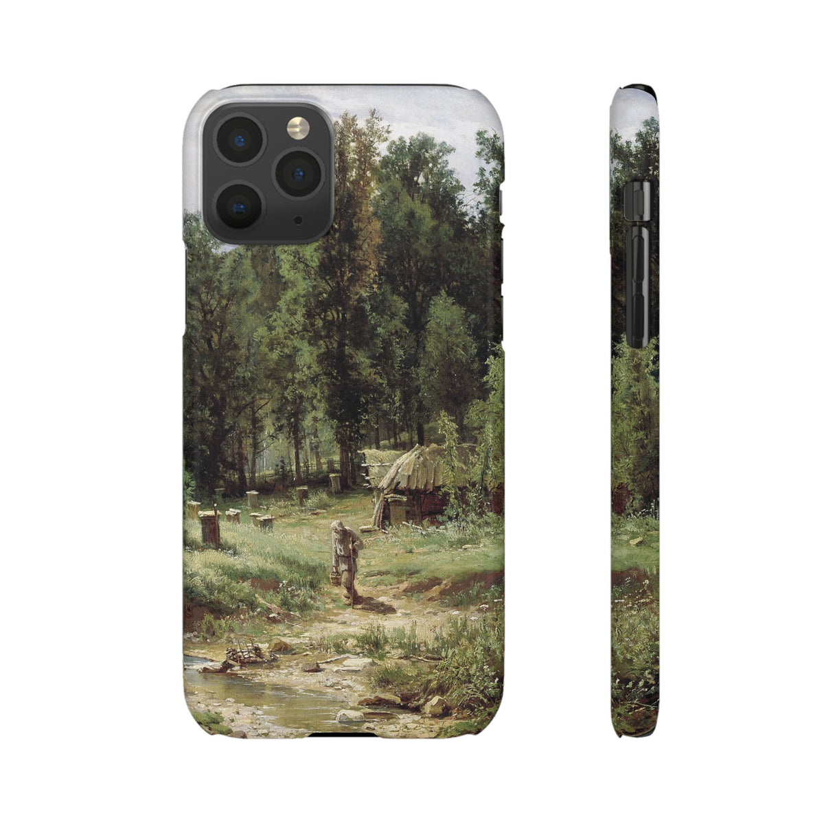 An Apiary in the Forest by Ivan Ivanovich Shishkin - iPhone Slim Case