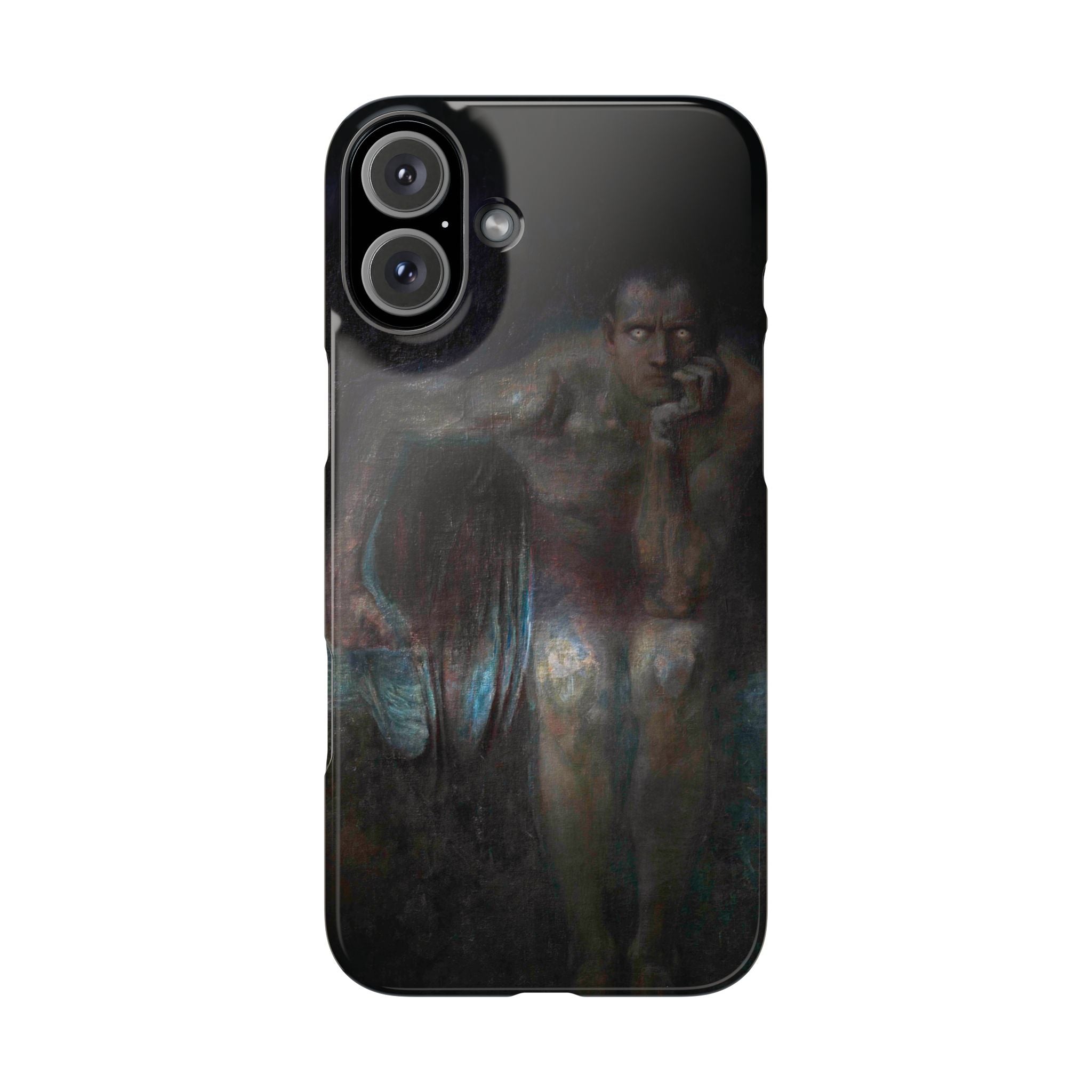 Lucifer by Franz von Stuck - iPhone Slim Case