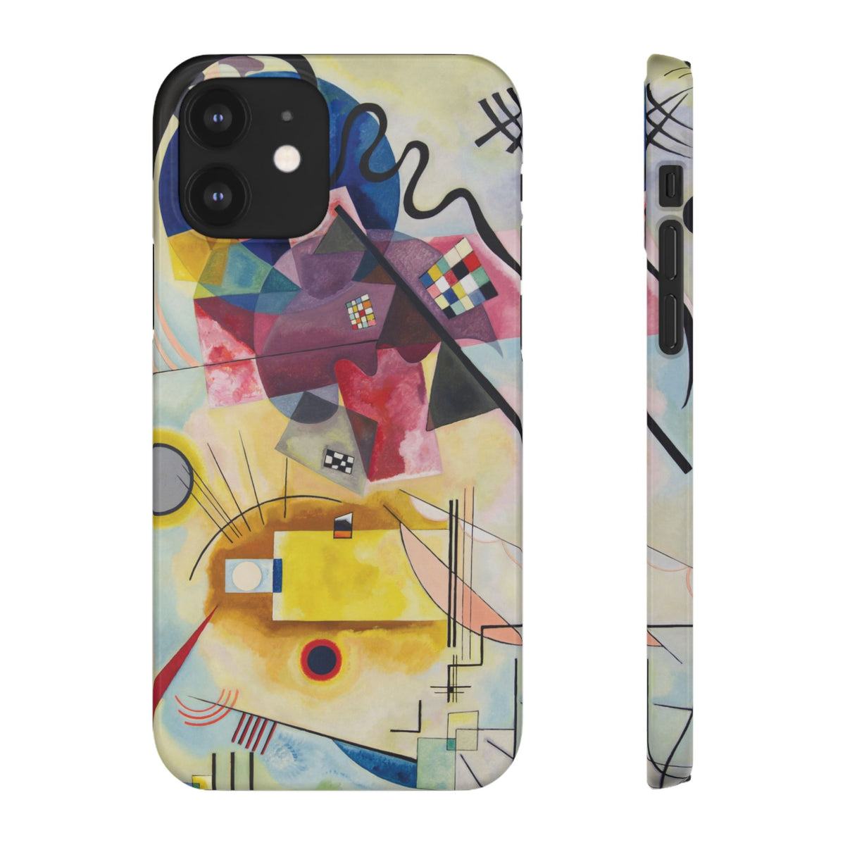 Yellow-Red-Blue by Vasily Kandinsky - iPhone Slim Case