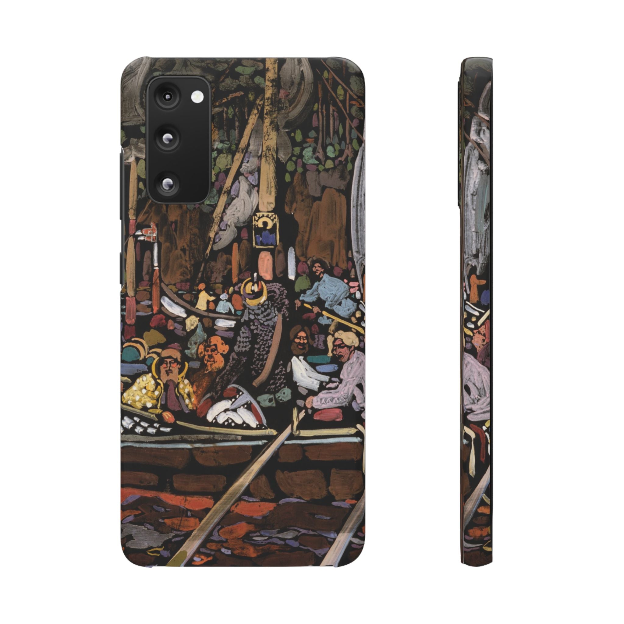 Lied (Chanson) by Vasily Kandinsky - Samsung Slim Case