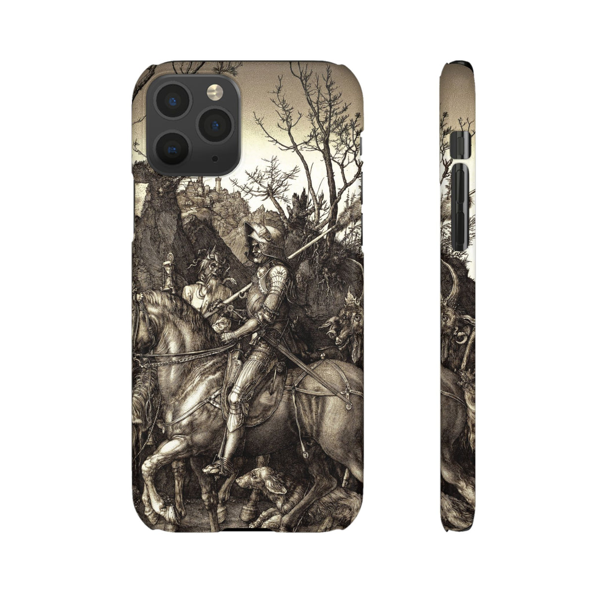 Knight, Death and the Devil by Albrecht Dürer - iPhone Slim Case
