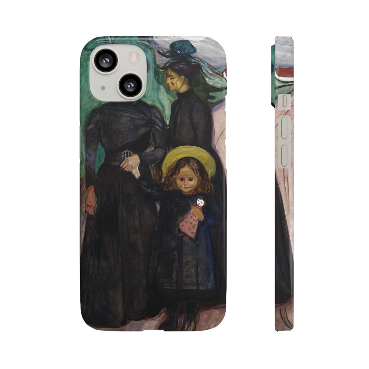 The Family by Edvard Munch - iPhone Slim Case