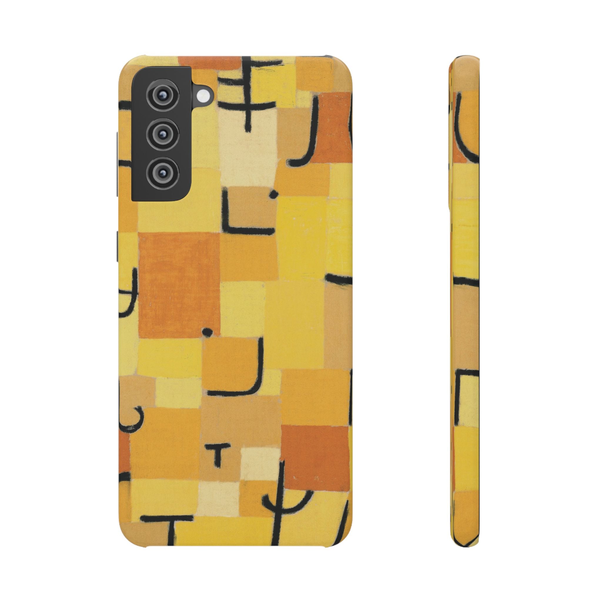 Signs in Yellow by Paul Klee - Samsung Slim Case