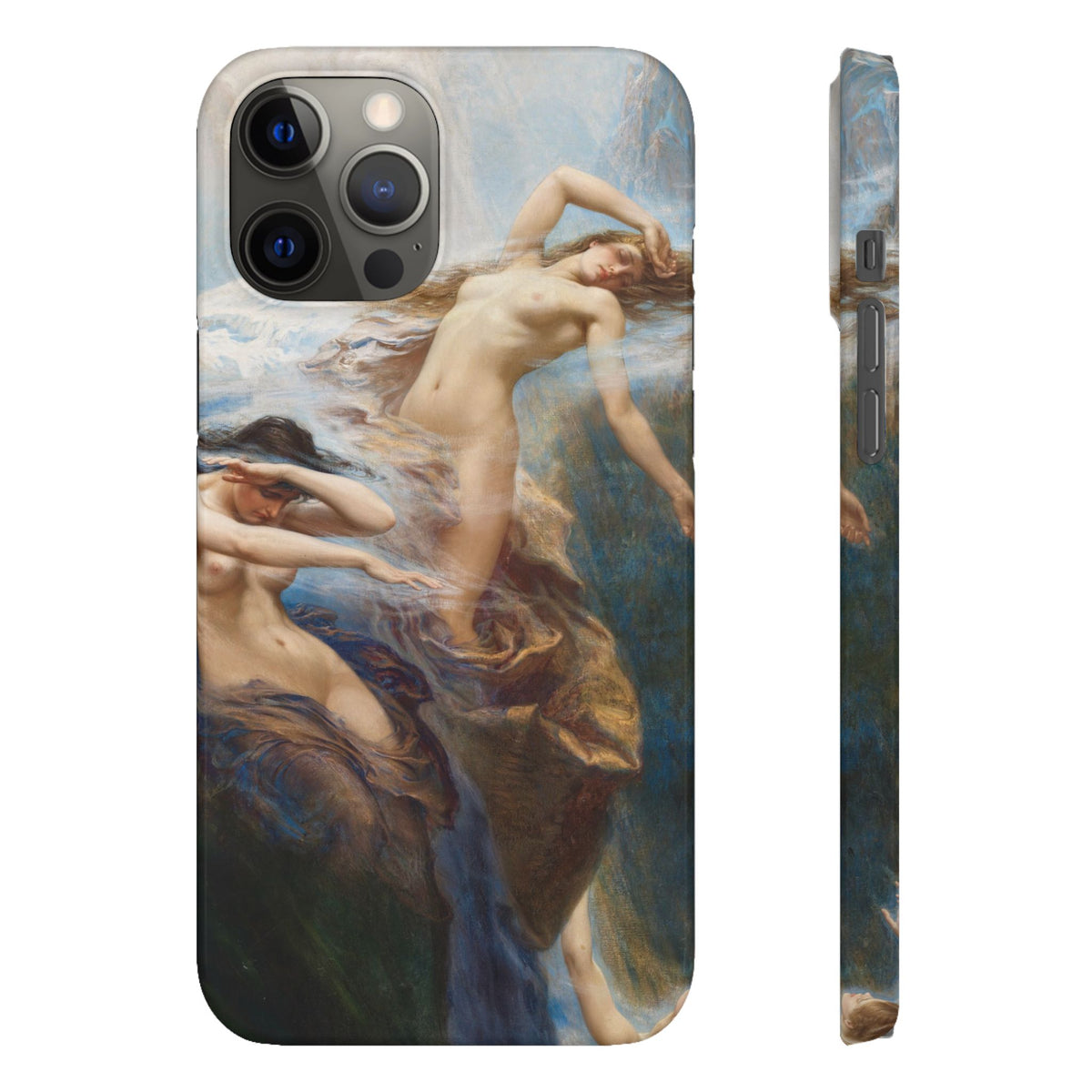 The Mountain Mists by Herbert James Draper - iPhone Slim Case