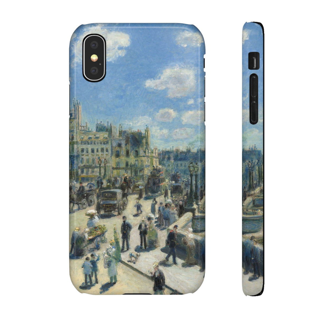 Pont Neuf Paris by Pierre Auguste Renoir - iPhone Slim Case