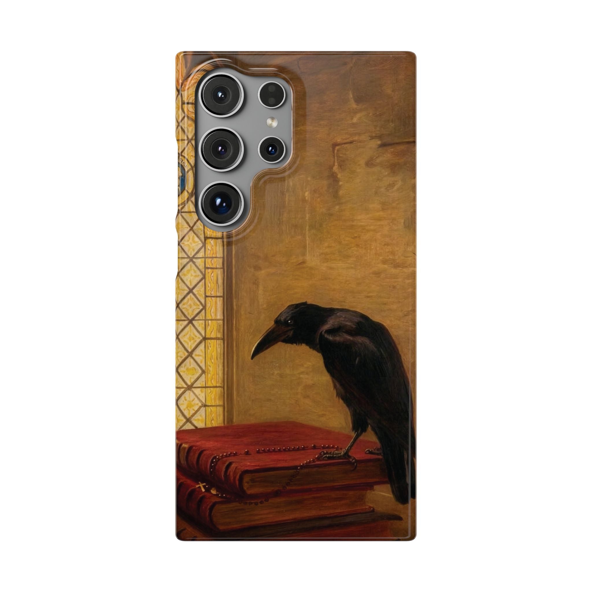 A Saint, from Jackdaw of Rheims by Briton Riviere - Samsung Slim Case