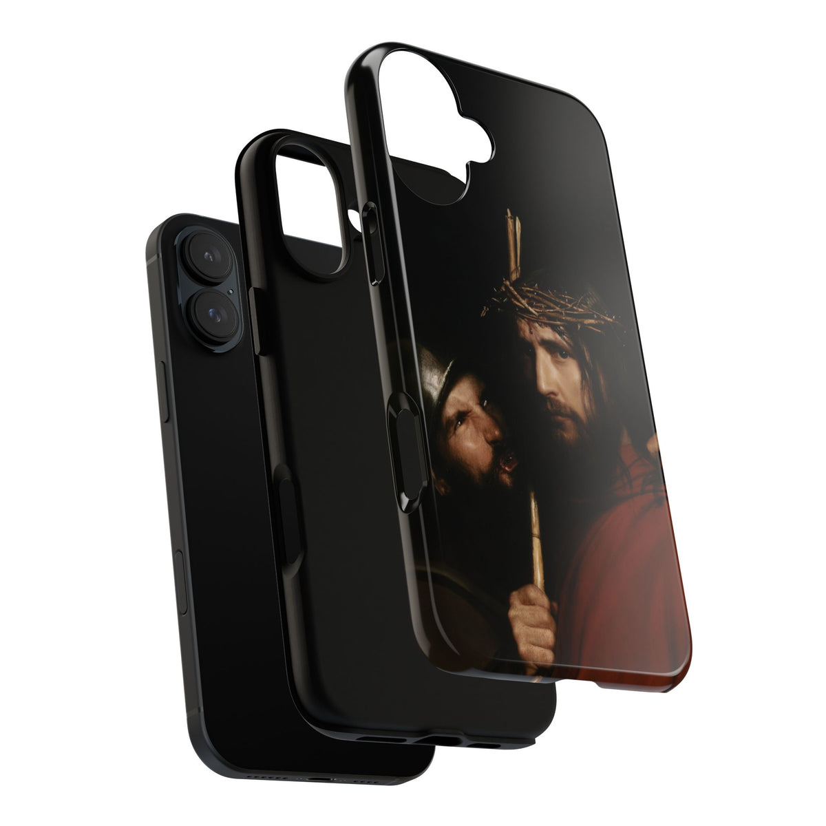 La Derisione di Cristo di Carl Bloch - Custodia Rigida per iPhone