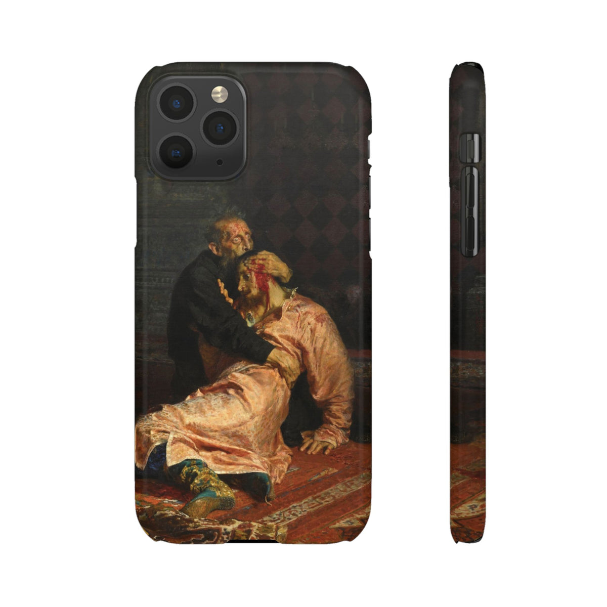 Ivan the Terrible and His Son by Ilya Repin - iPhone Slim Case