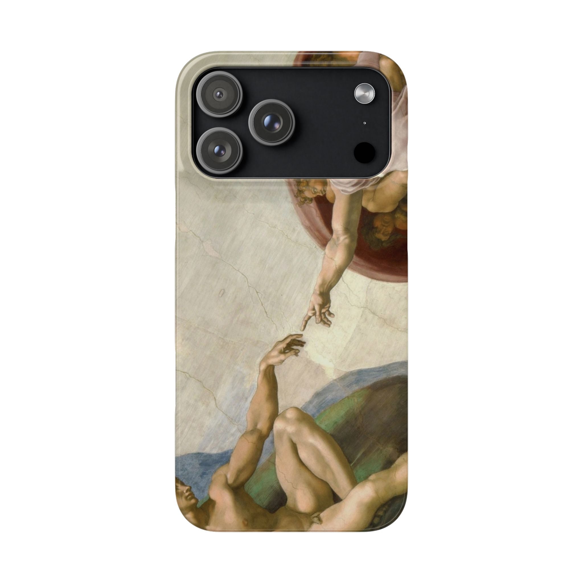 Creation of Adam by Michelangelo - iPhone Slim Case