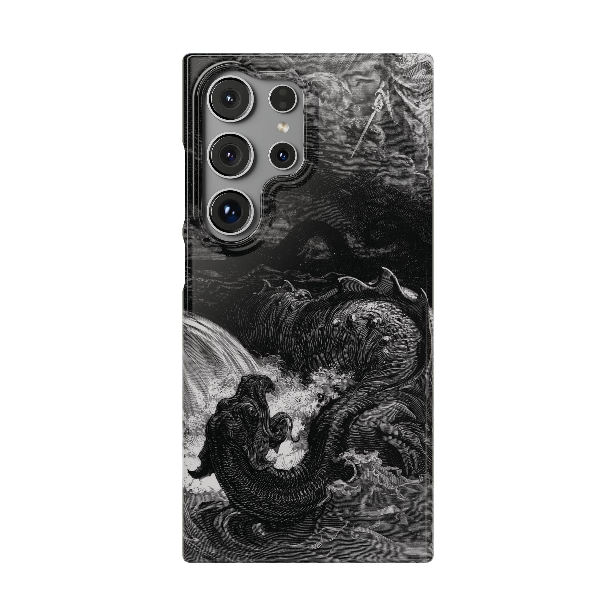 The Destruction of Leviathan by Gustave Doré - Samsung Slim Case