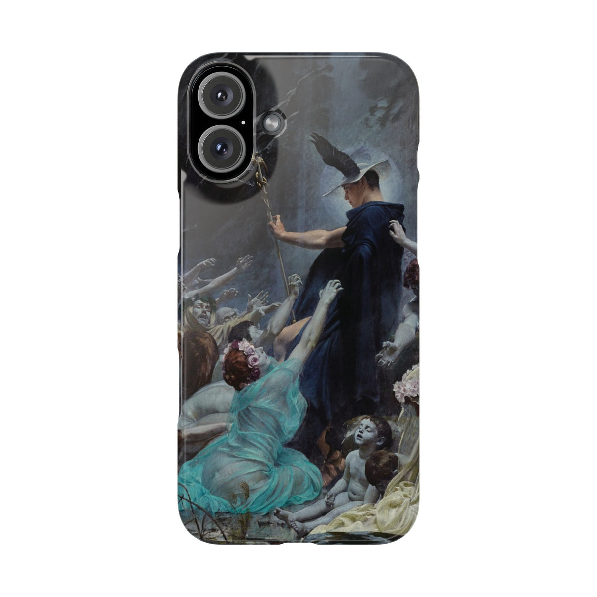 The Souls of Acheron by Adolf Hiremy-Hirschl - iPhone Slim Case