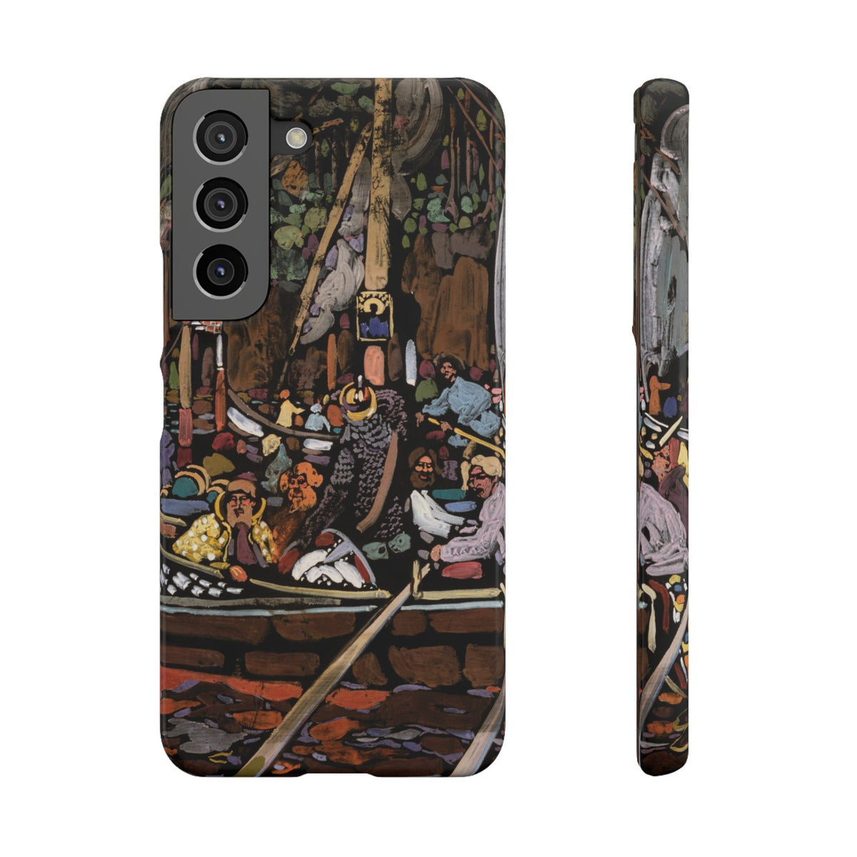 Lied (Chanson) by Vasily Kandinsky - Samsung Slim Case