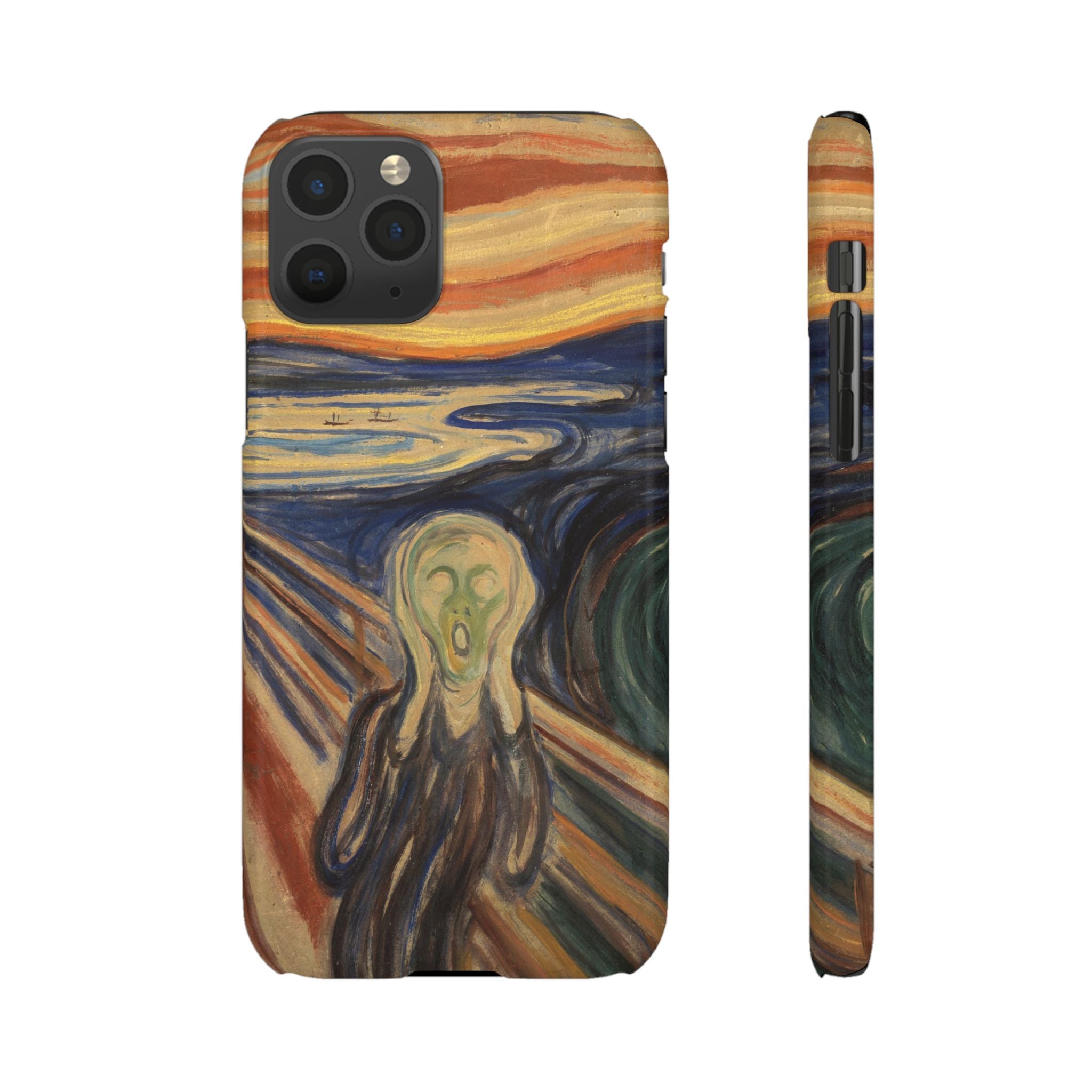 The scream by Edvard Munch - iPhone Slim Case