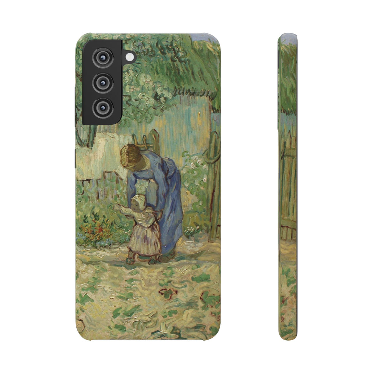 First Steps after Millet by Vincent van Gogh - Samsung Slim Case