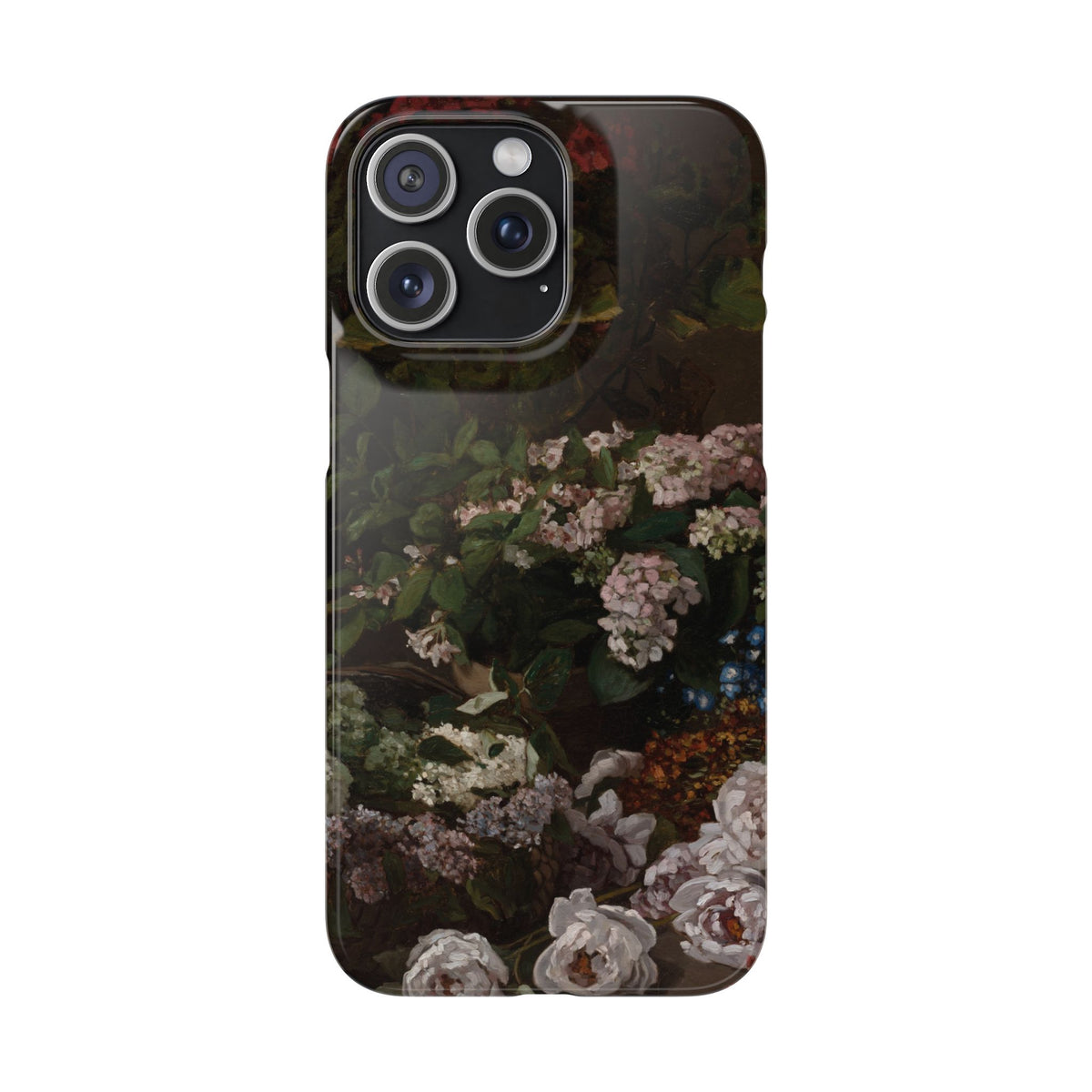 Spring Flowers by Claude Monet - iPhone Slim Case