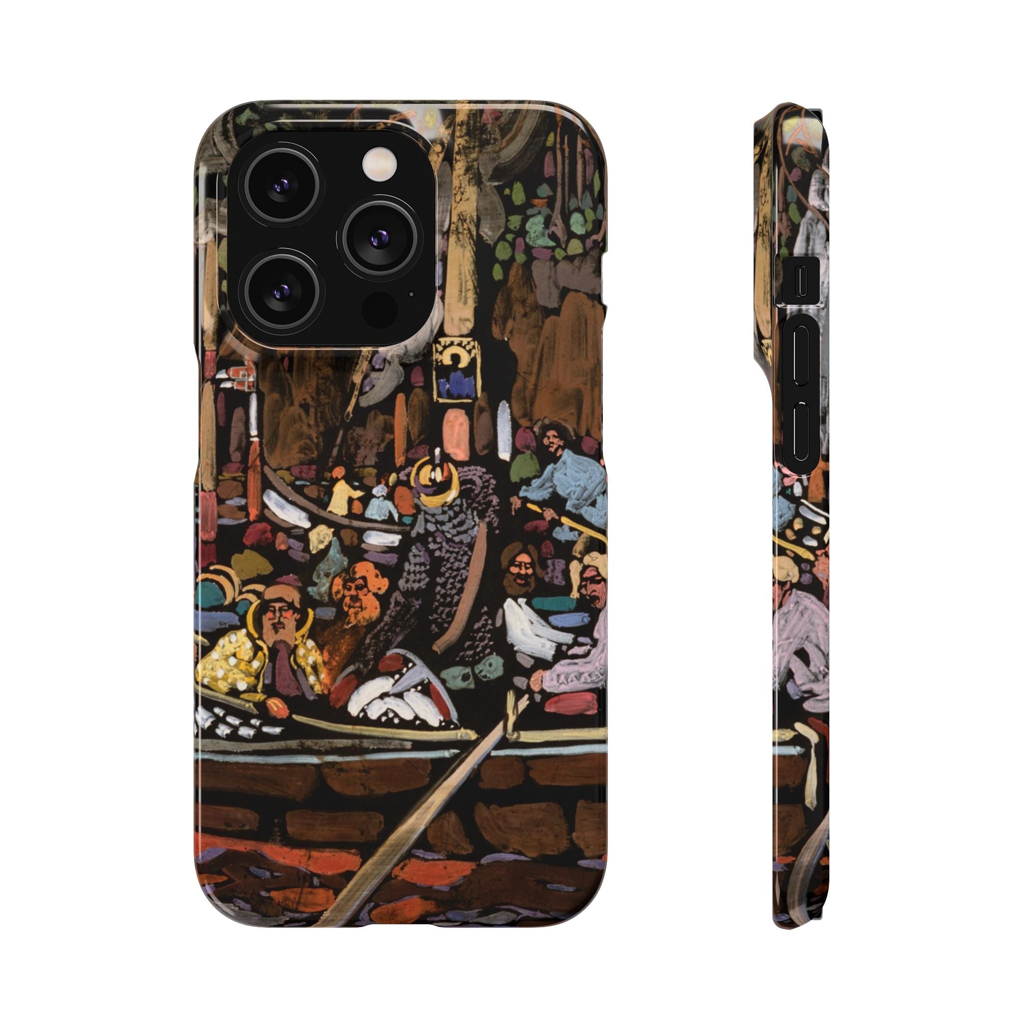 Lied (Chanson) by Vasily Kandinsky - iPhone Slim Case