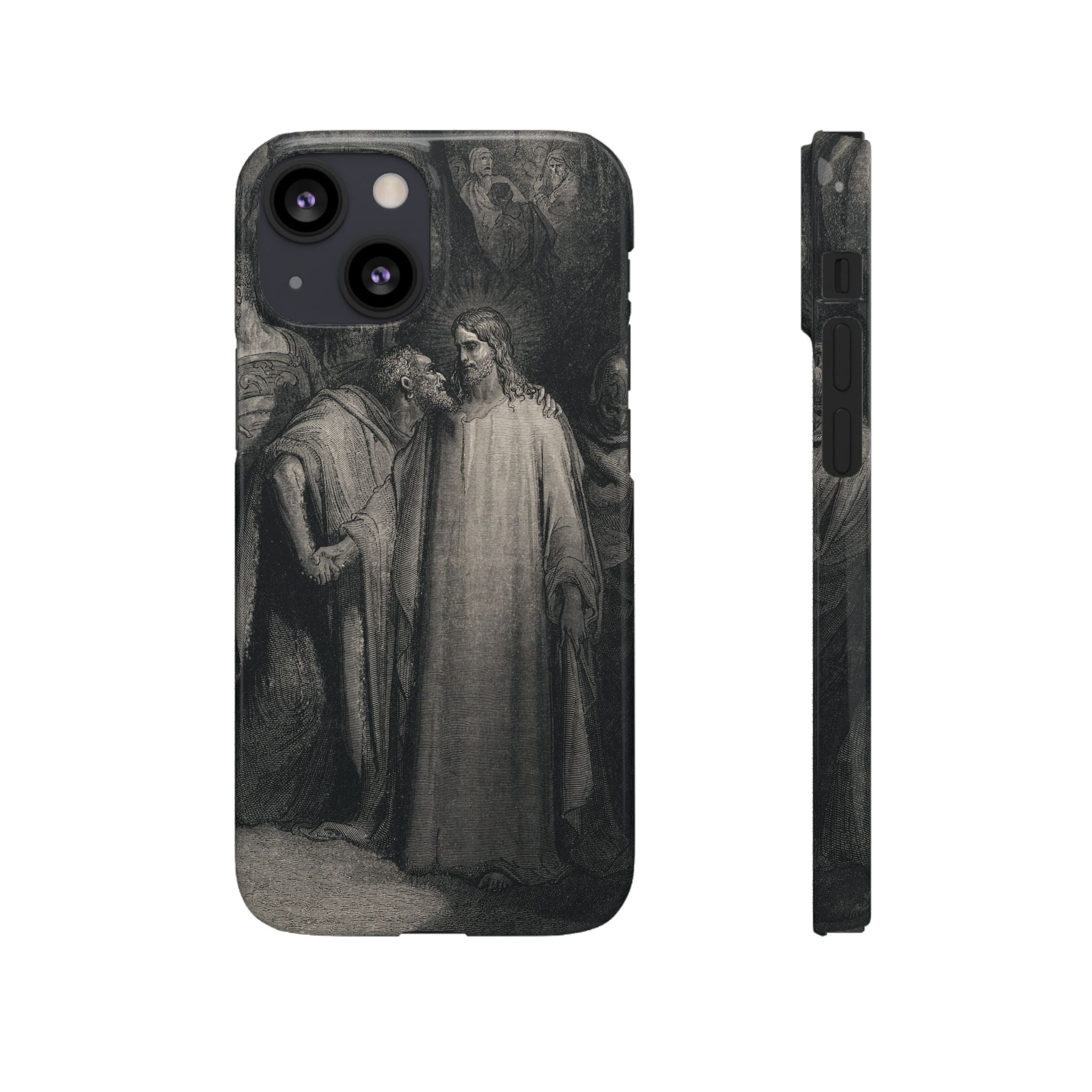 Plate CXLI “The Judas Kiss” by Gustave Doré - iPhone Slim Case