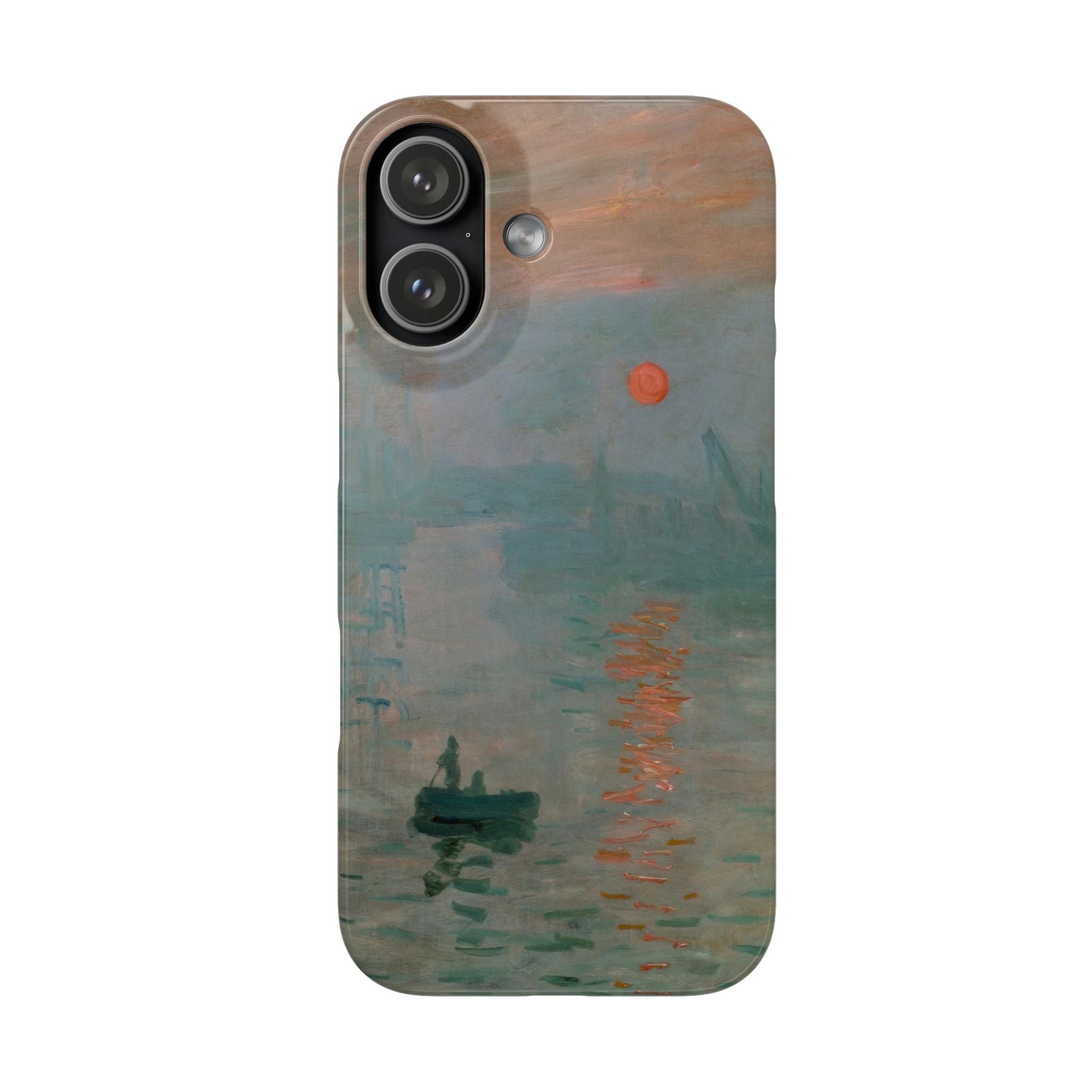 Impression, Sunrise by Claude Monet - iPhone Slim Case