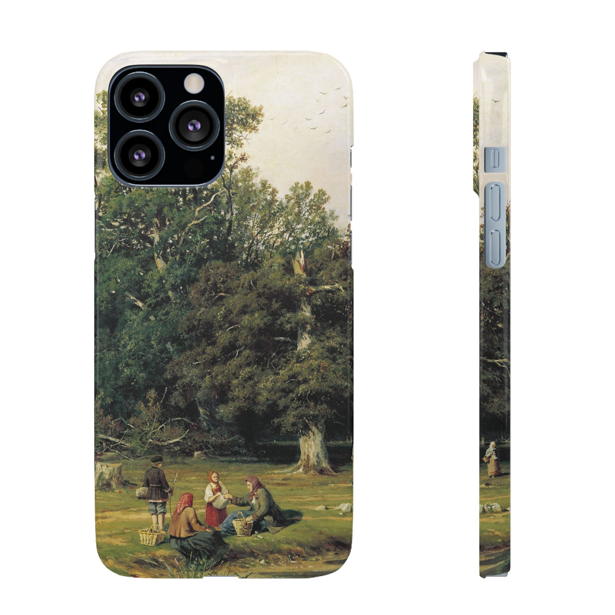 For Mushrooms by Ivan Ivanovich Shishkin - iPhone Slim Case