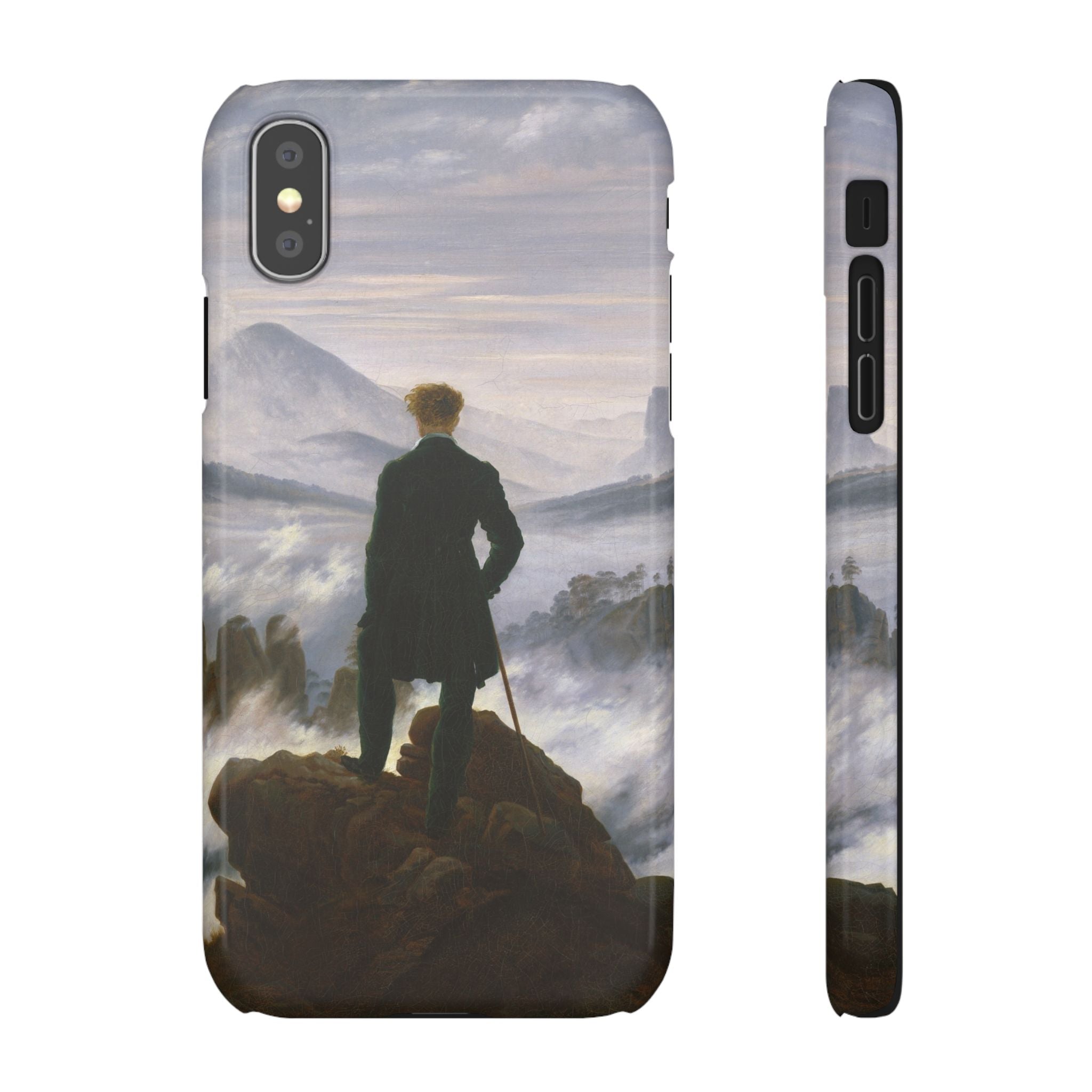 The Wanderer above the Sea of Fog by Caspar David Friedrich - iPhone Slim Case