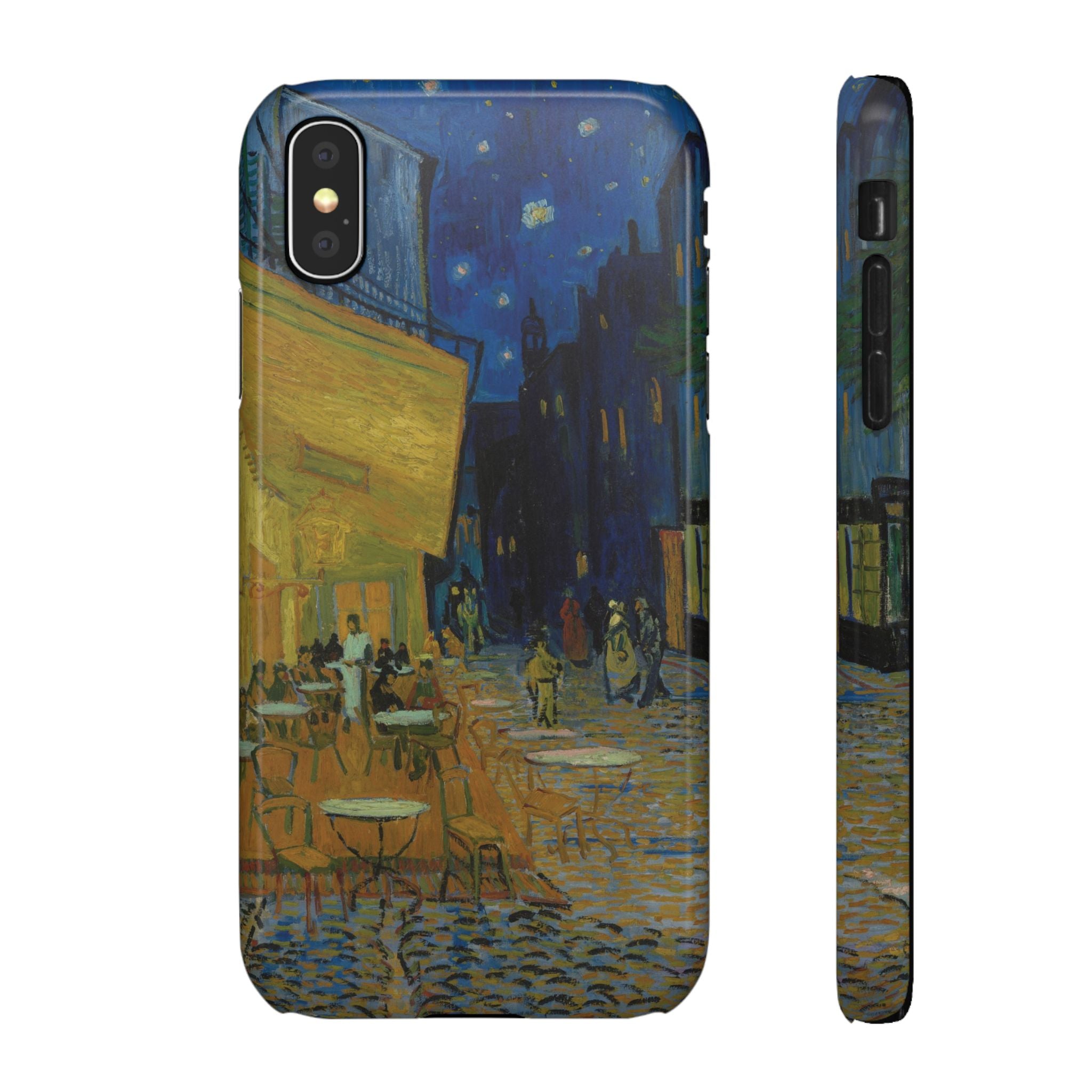 Café Terrace at Night by Vincent van Gogh - iPhone Slim Case
