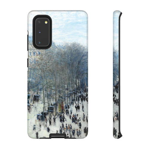 Boulevard des Capucines by Claude Monet - Samsung Tough Case