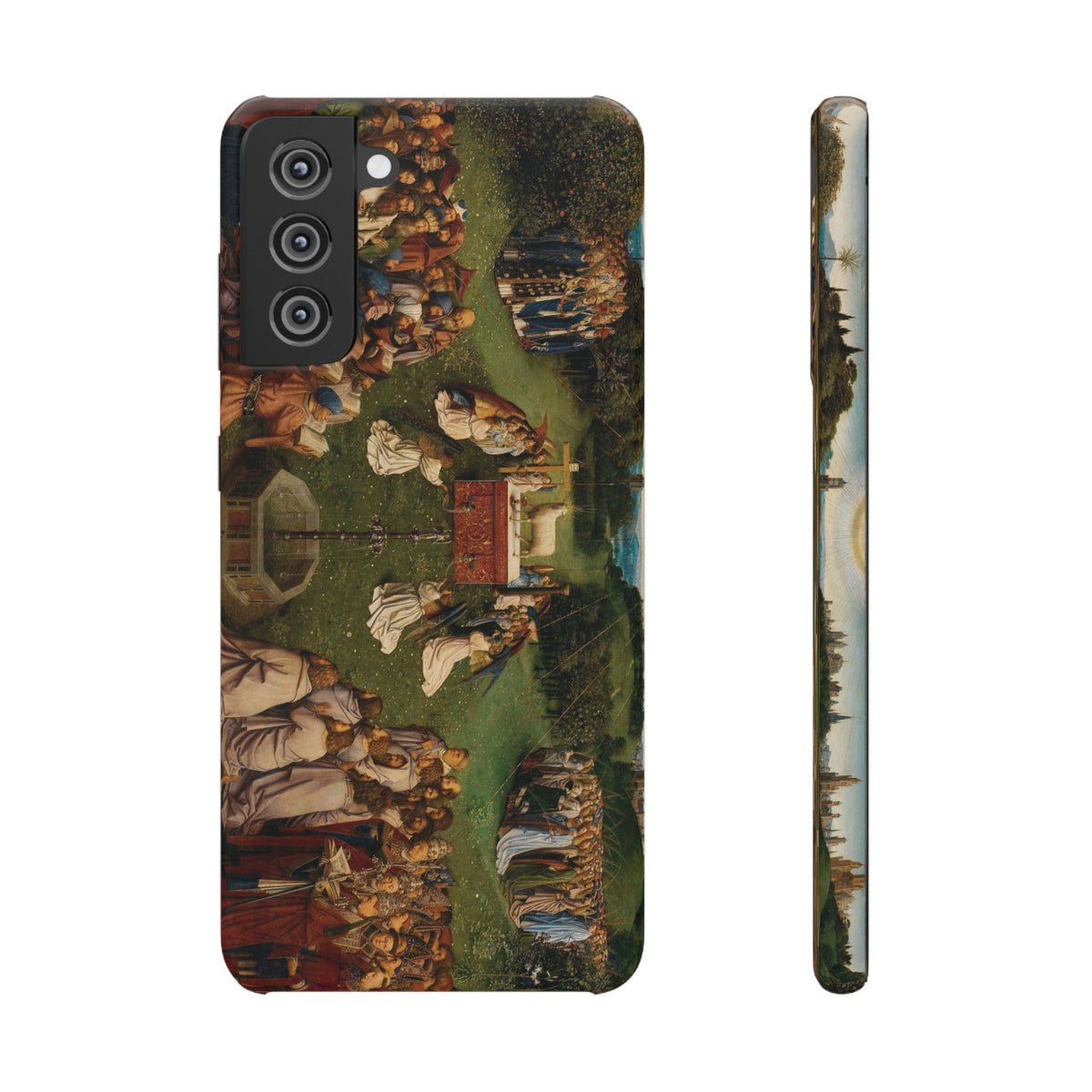 Adoration of the Lamb from the Ghent Altarpiece by Hubert van Eyck - Samsung Slim Case