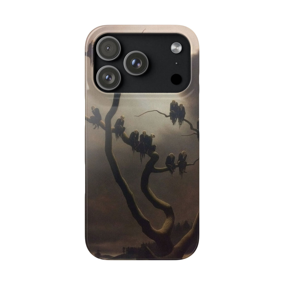 Ghosts on a Tree by Franz Sedlacek - iPhone Slim Case