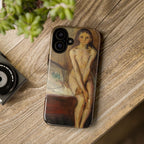 Puberty by Edvard Munch - iPhone Tough Case