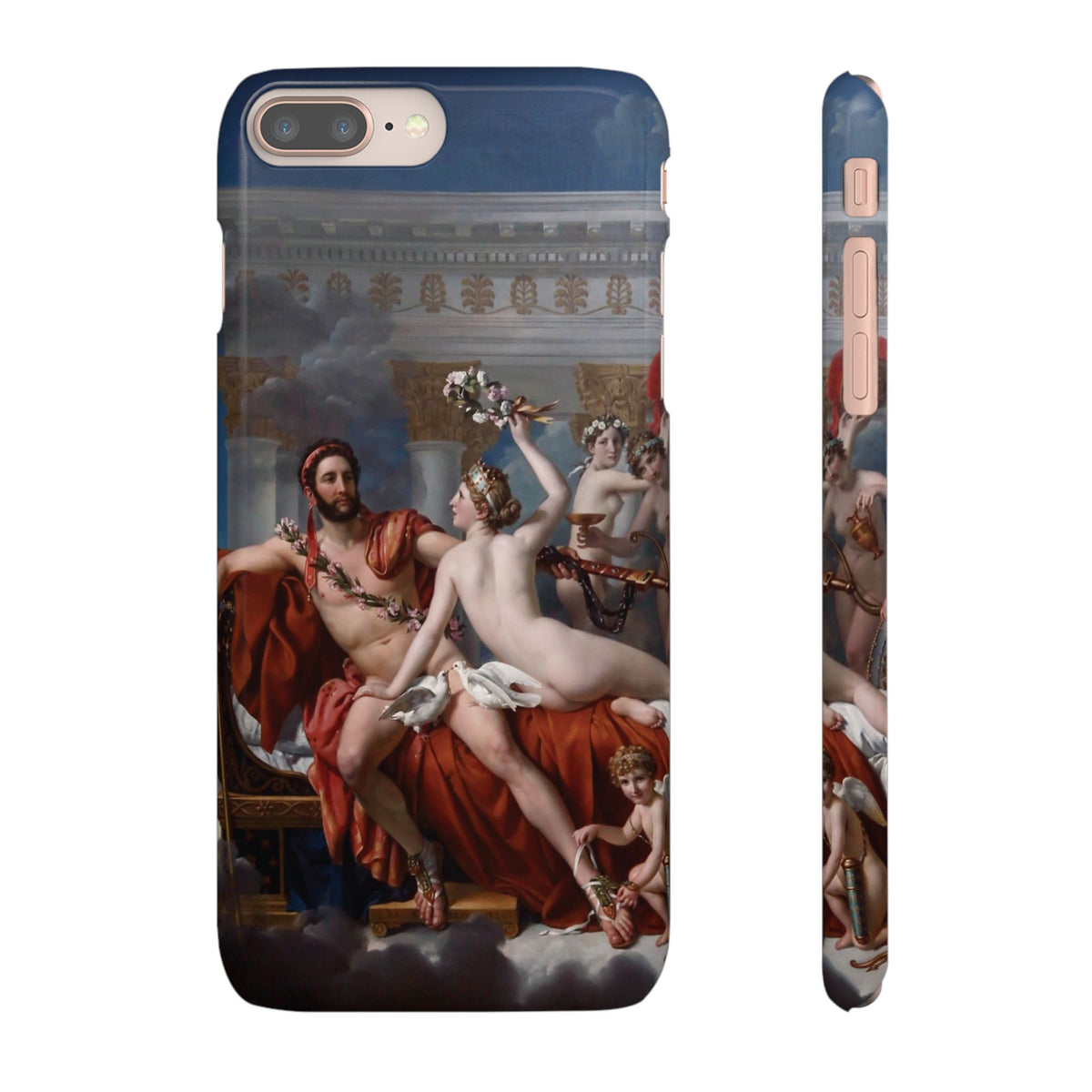 The Death of Marat by Jacques-Louis David - iPhone Slim Case
