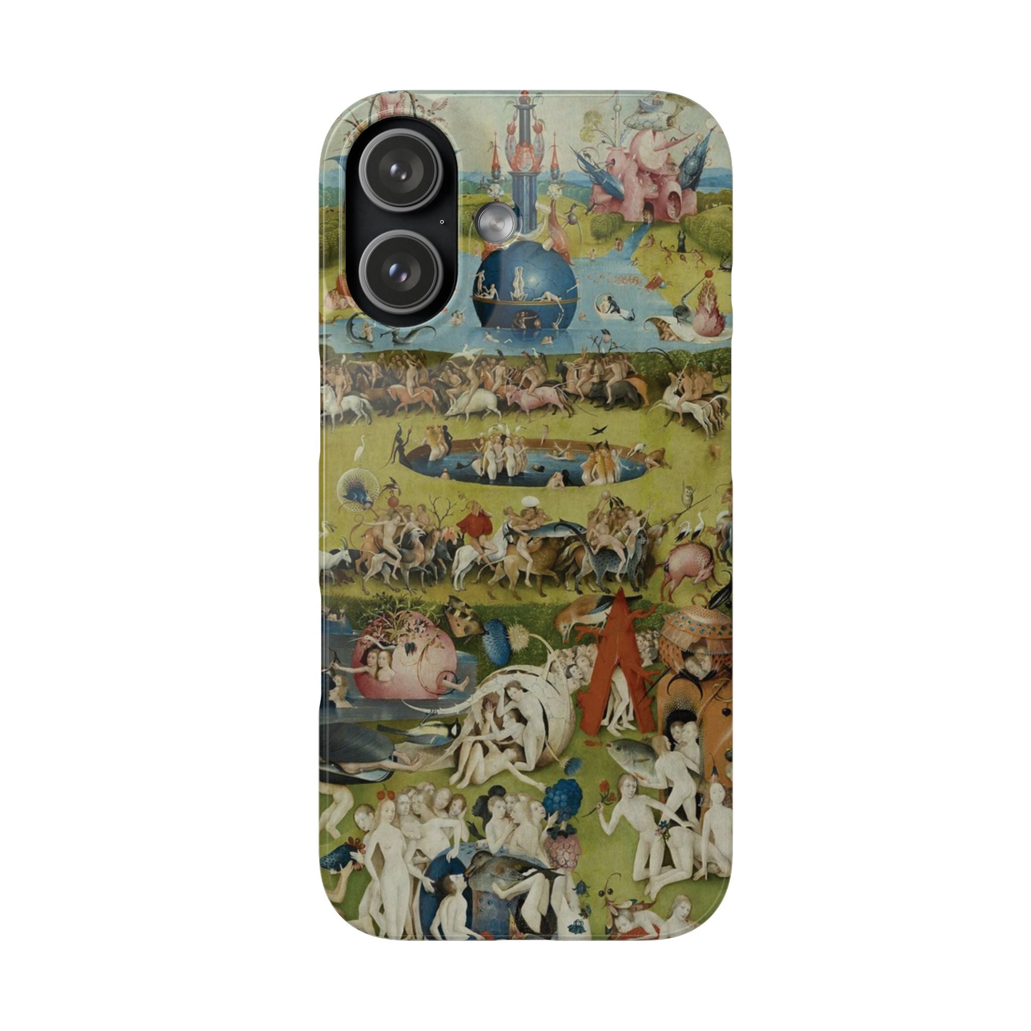The Garden of Earthly Delights by Hieronymus Bosch - iPhone Slim Case