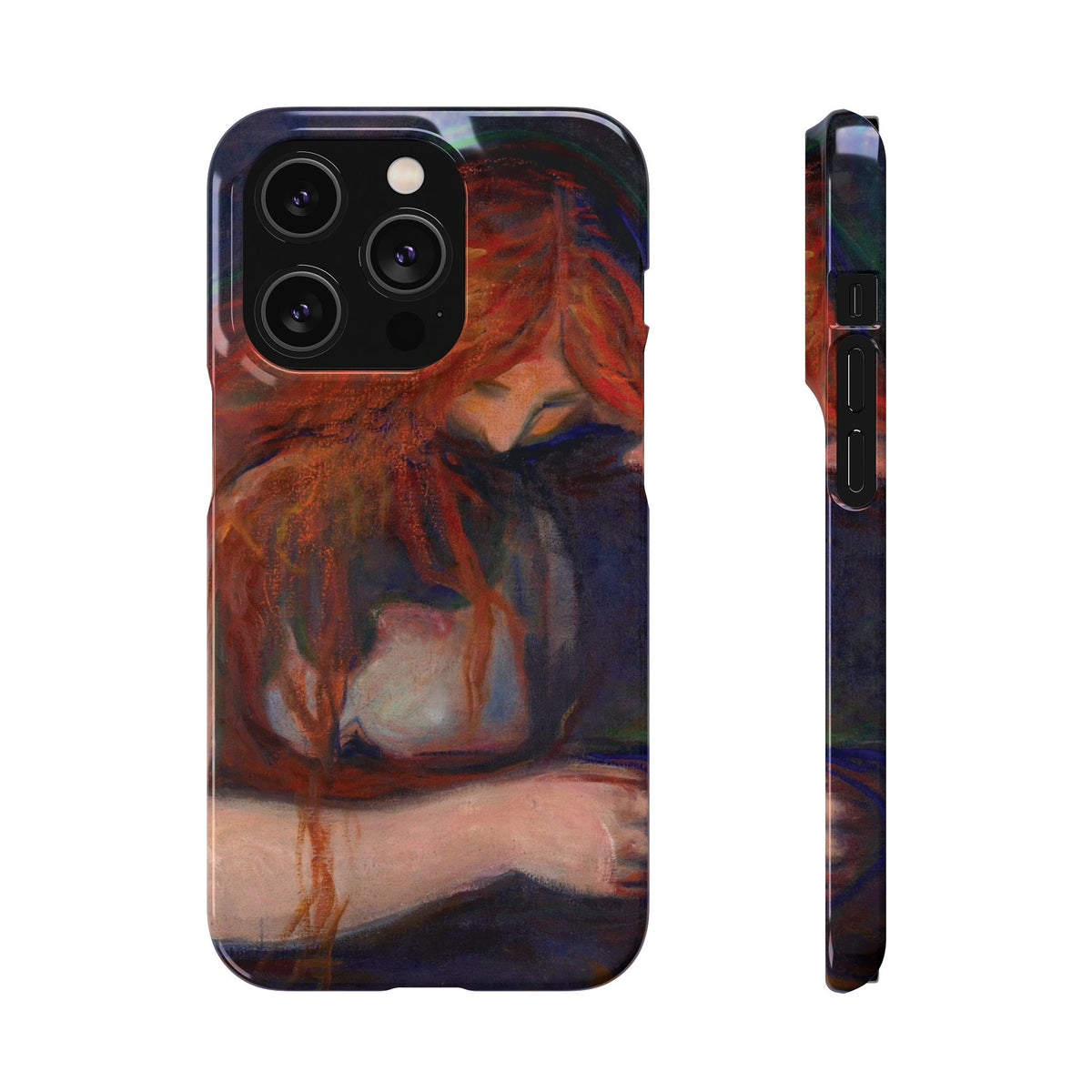Vampire by Edvard Munch - iPhone Slim Case
