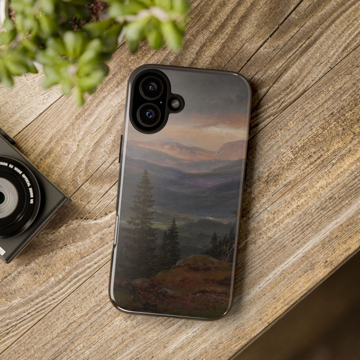 View over Hallingdal by Johan Dahl - iPhone Tough Case