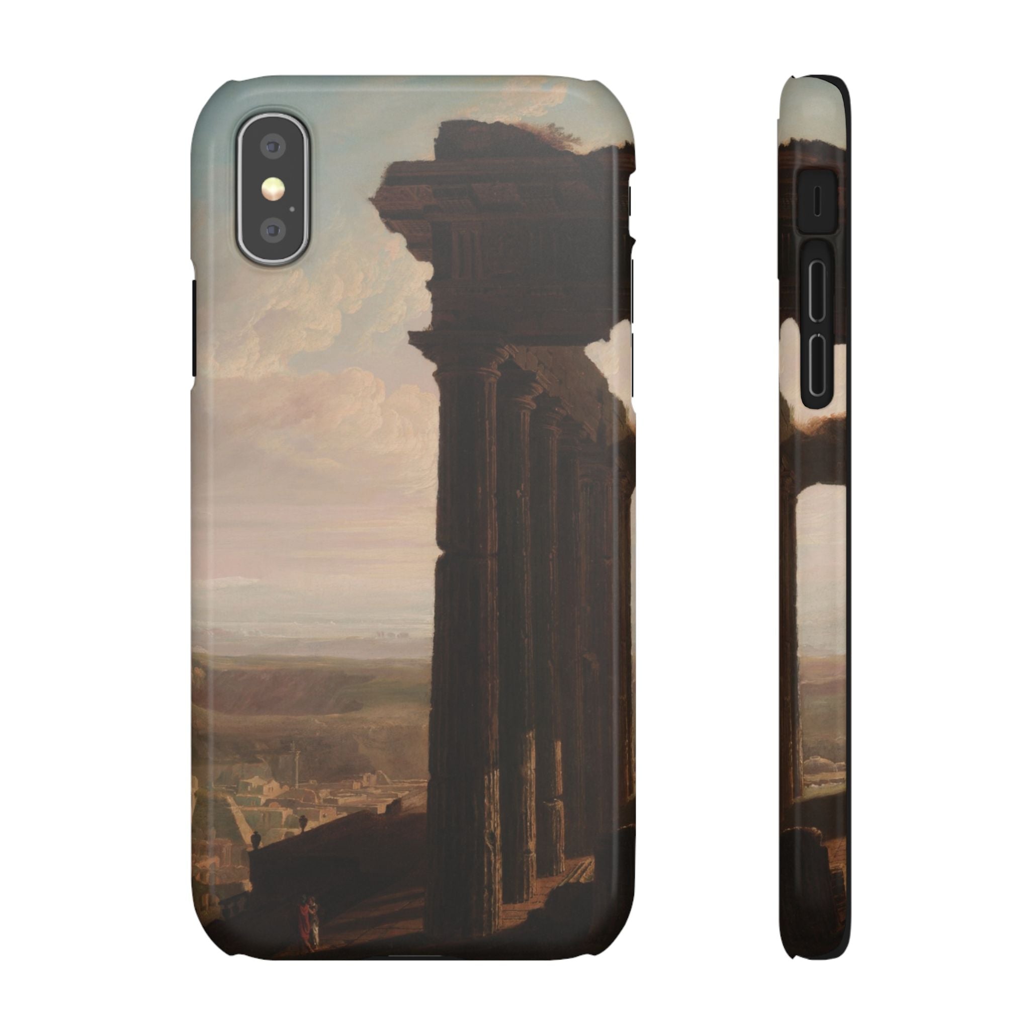 Ruins of an Ancient City by John Martin - iPhone Slim Case