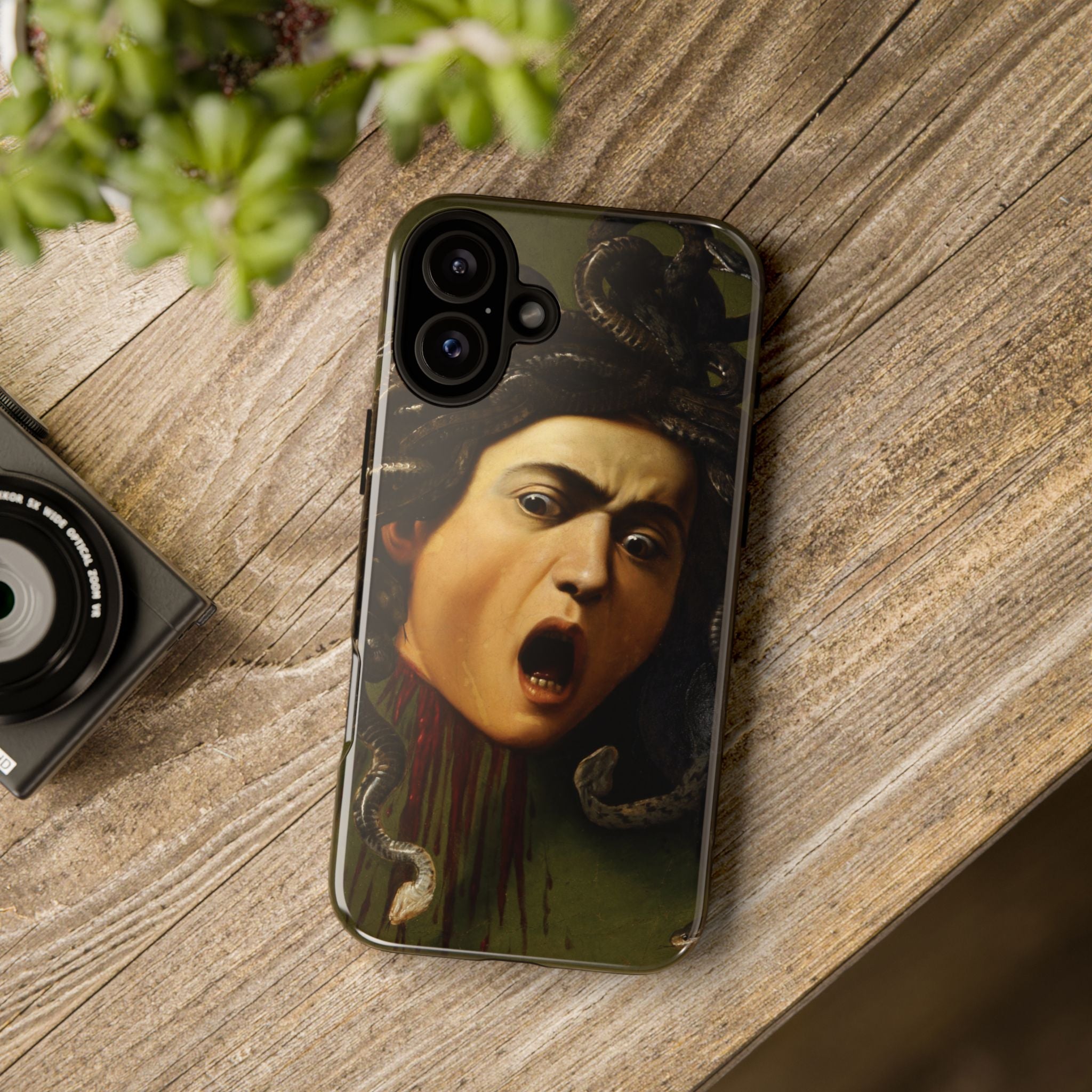Head of Medusa by Caravaggio - iPhone Tough Case