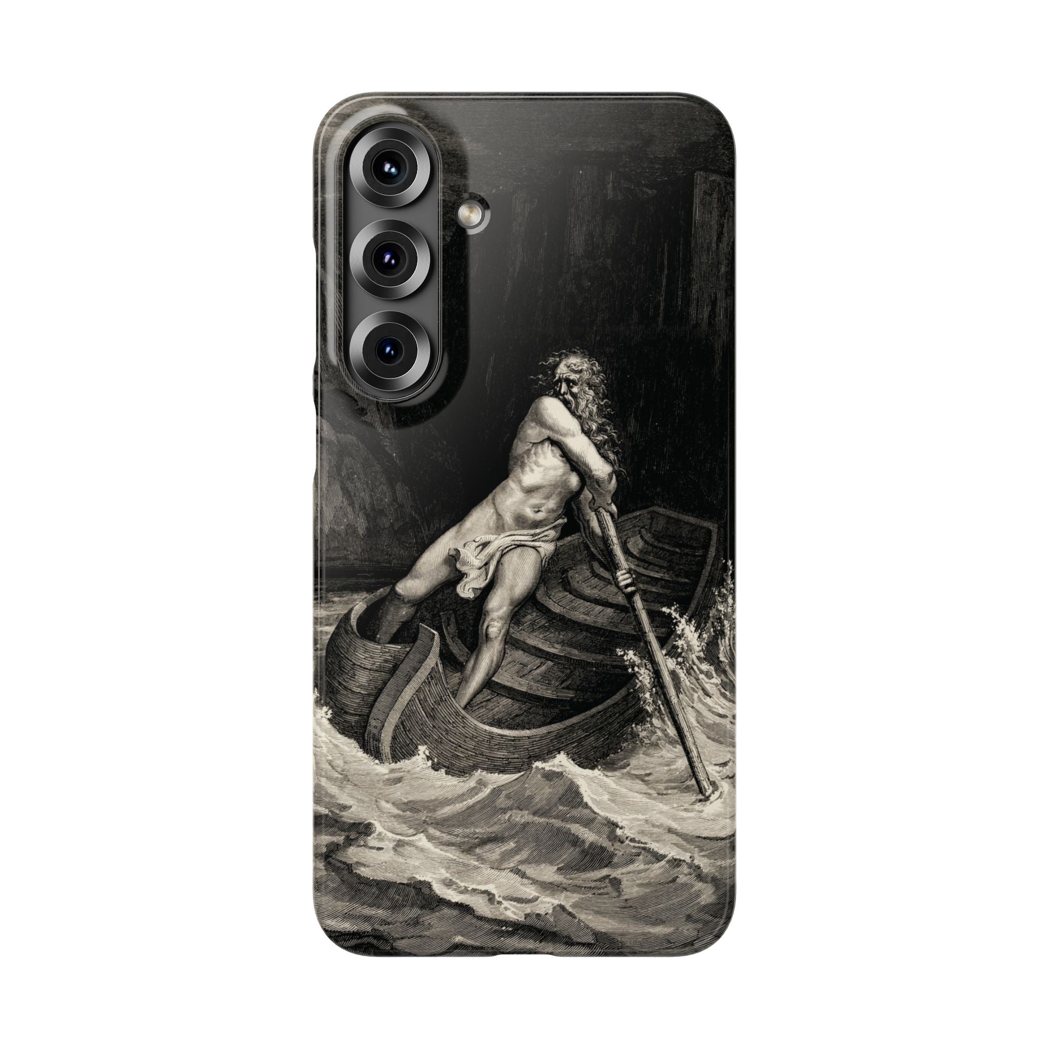 Canto III – Charon by Gustave Doré - Samsung Slim Case