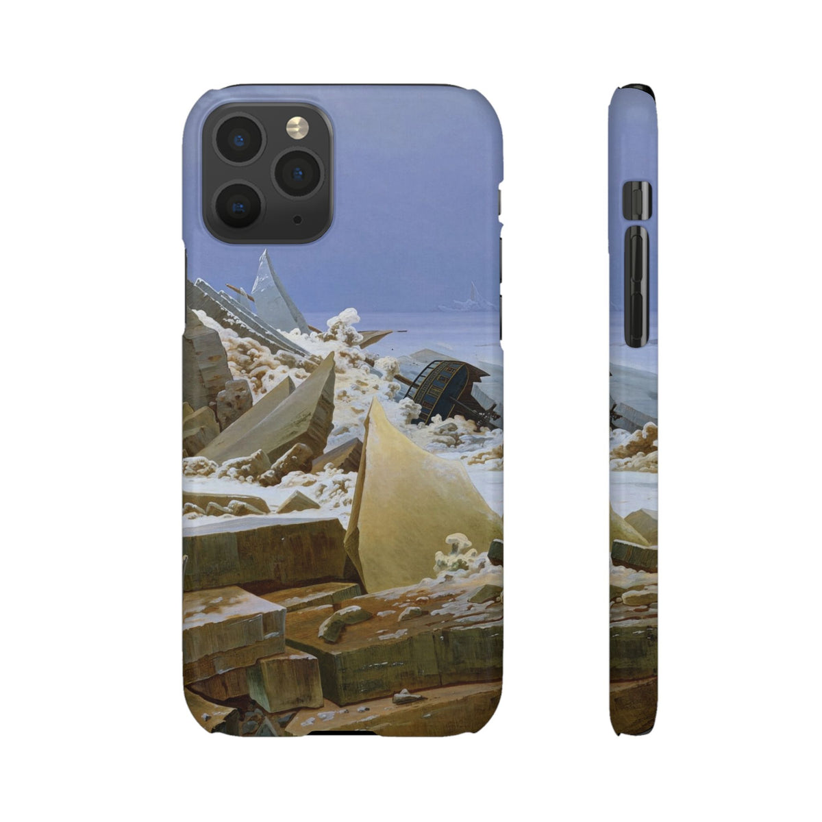 The Sea of Ice by Caspar David Friedrich - iPhone Slim Case