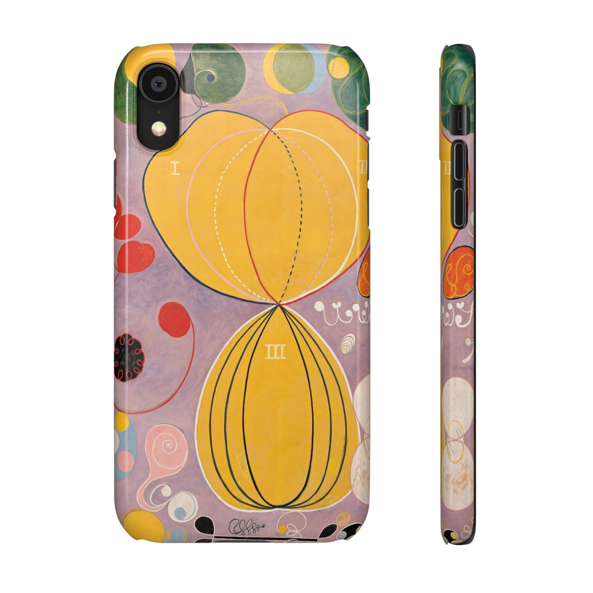 The Ten Largest No. 7, Adulthood by Hilma af Klint - iPhone Slim Case