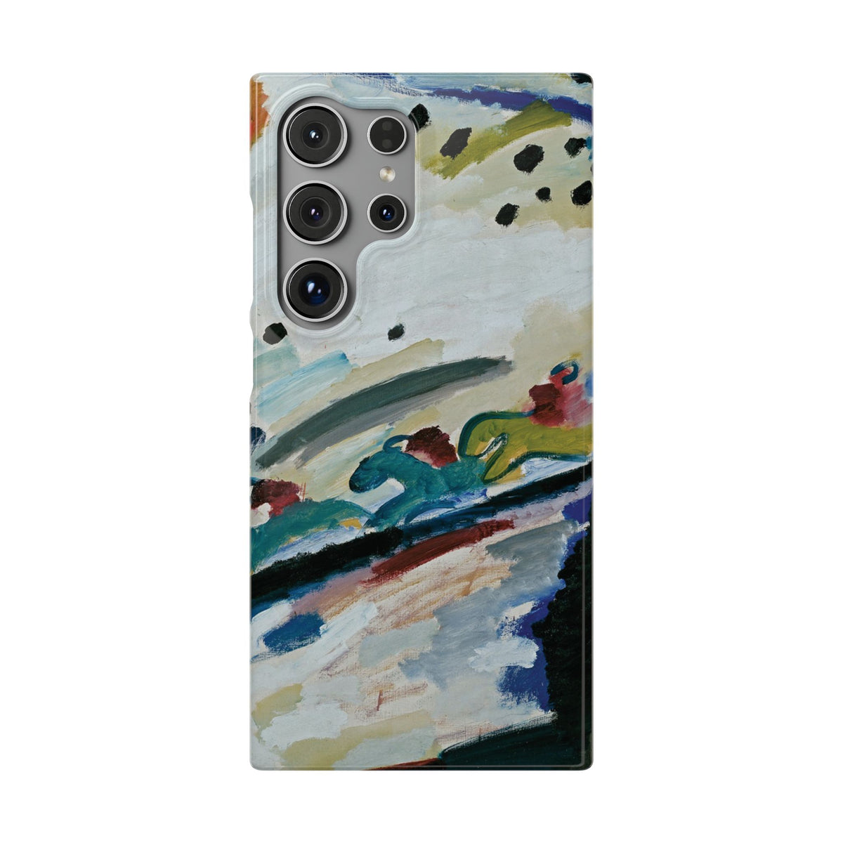 Romantic Landscape by Vasily Kandinsky - Samsung Slim Case