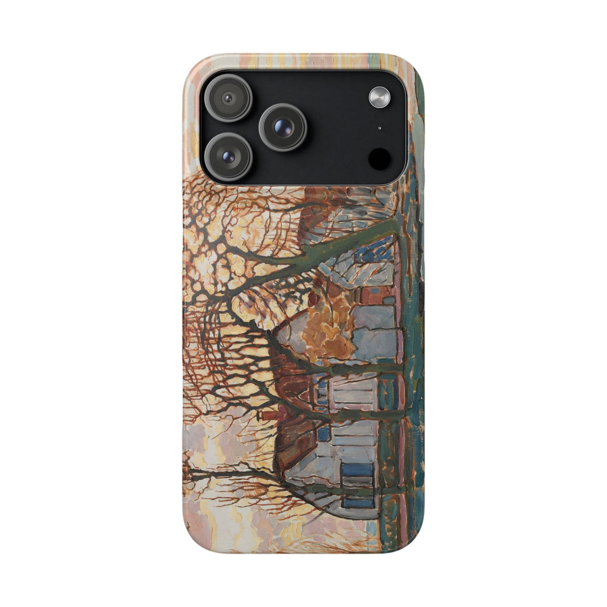 Farm near Duivendrecht by Piet Mondrian - iPhone Slim Case