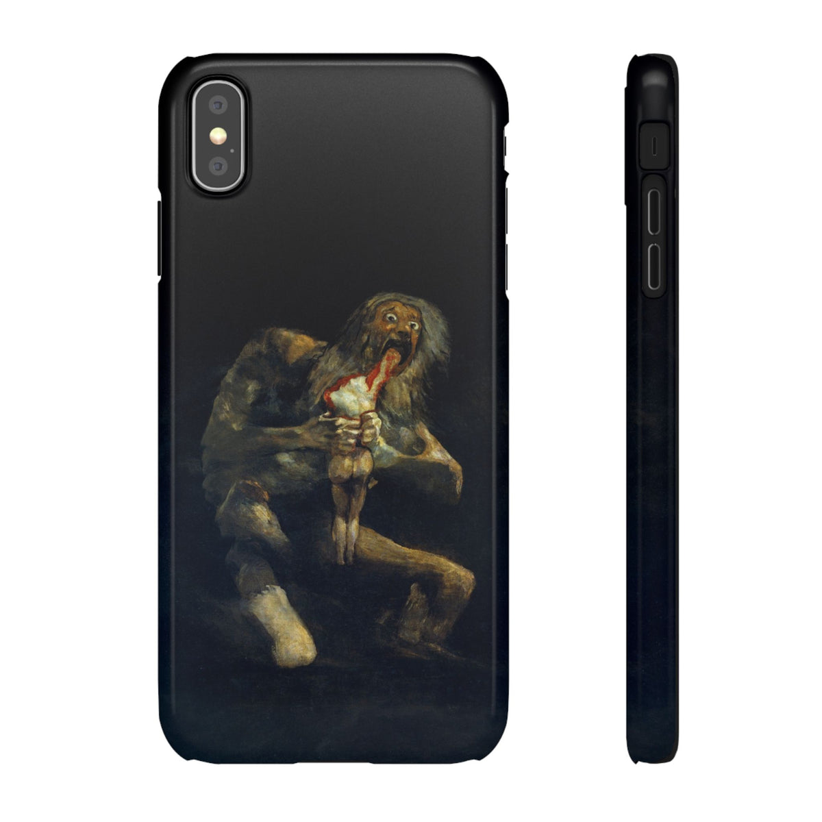 Saturn Devouring His Son by Goya - iPhone Slim Case