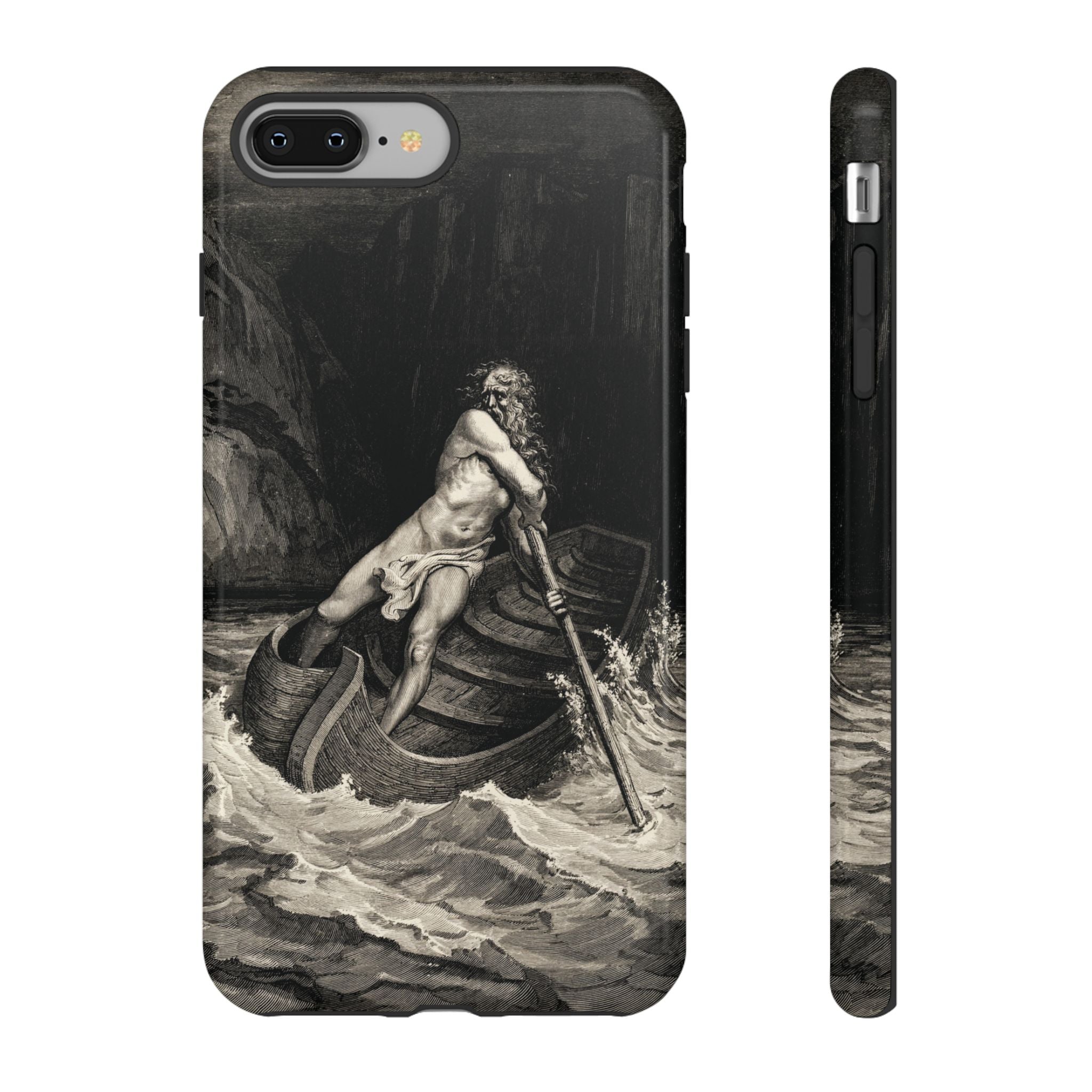 Canto III - Charon by Gustave Doré - iPhone Tough Case
