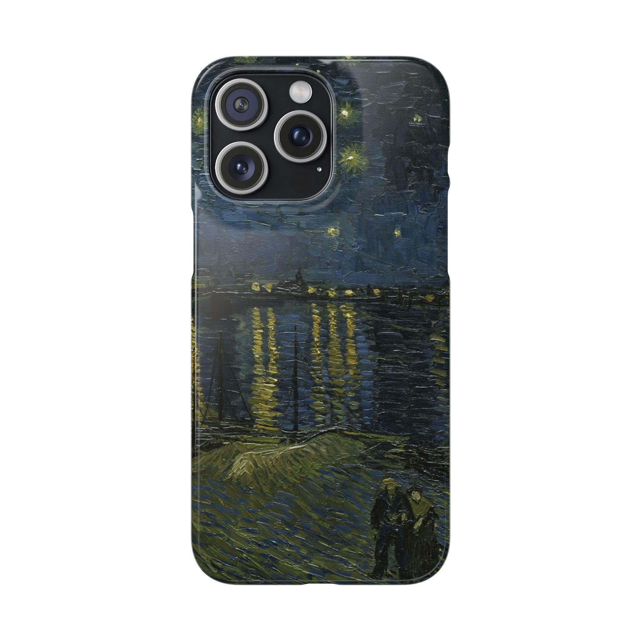 Starry Night Over the Rhône by Van Gogh - iPhone Slim Case