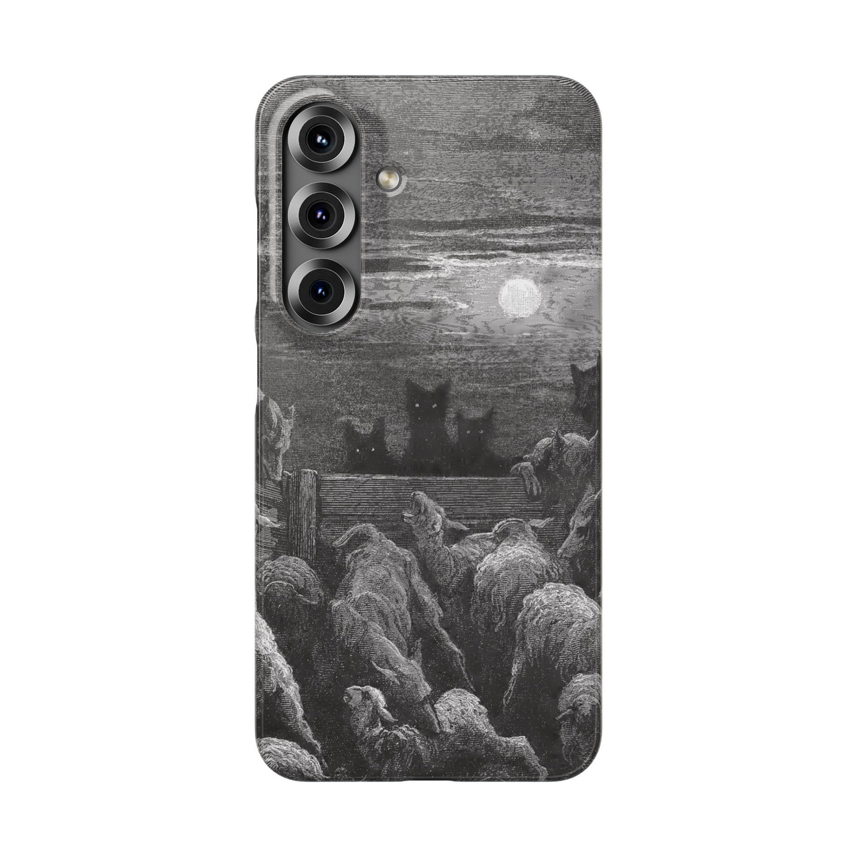 The Wolves and The Sheep by Gustave Dore - Samsung Slim Case