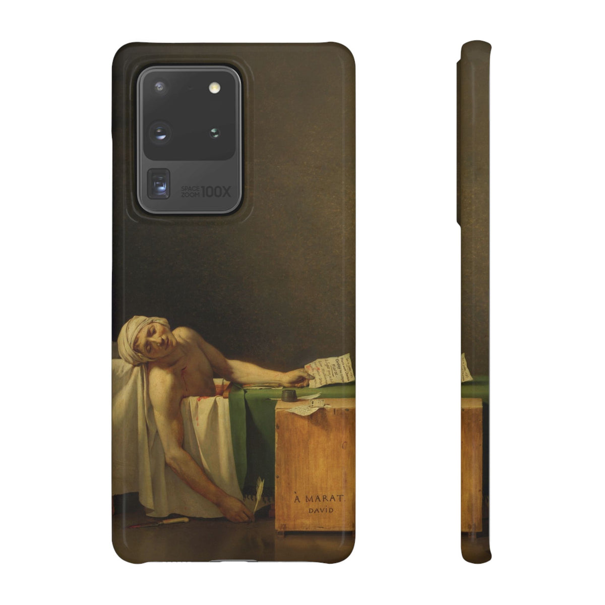 The Death of Marat by Jacques-Louis David - Samsung Slim Case