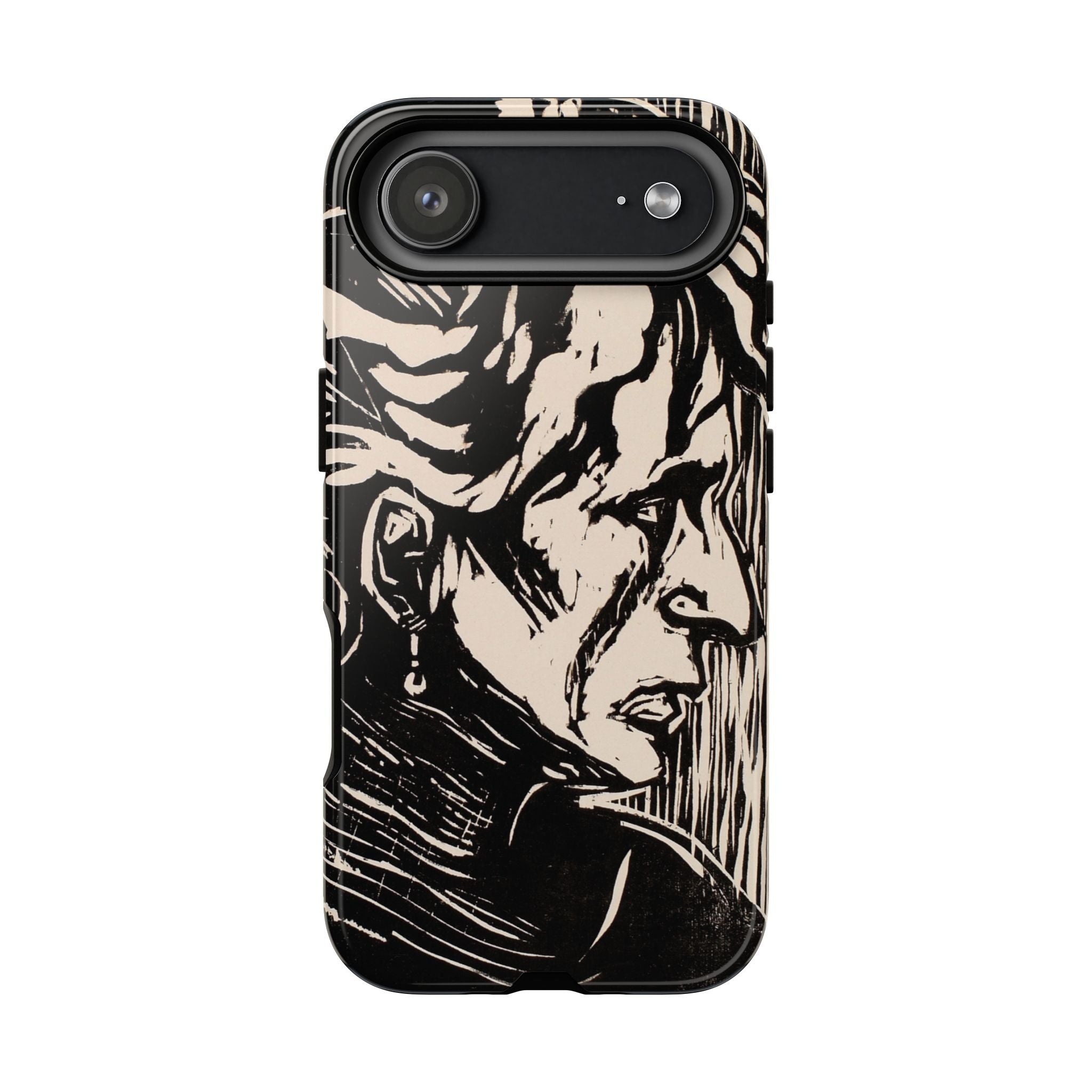 Ritratto di Dama Anziana di Edvard Munch - Cover Resistente per iPhone