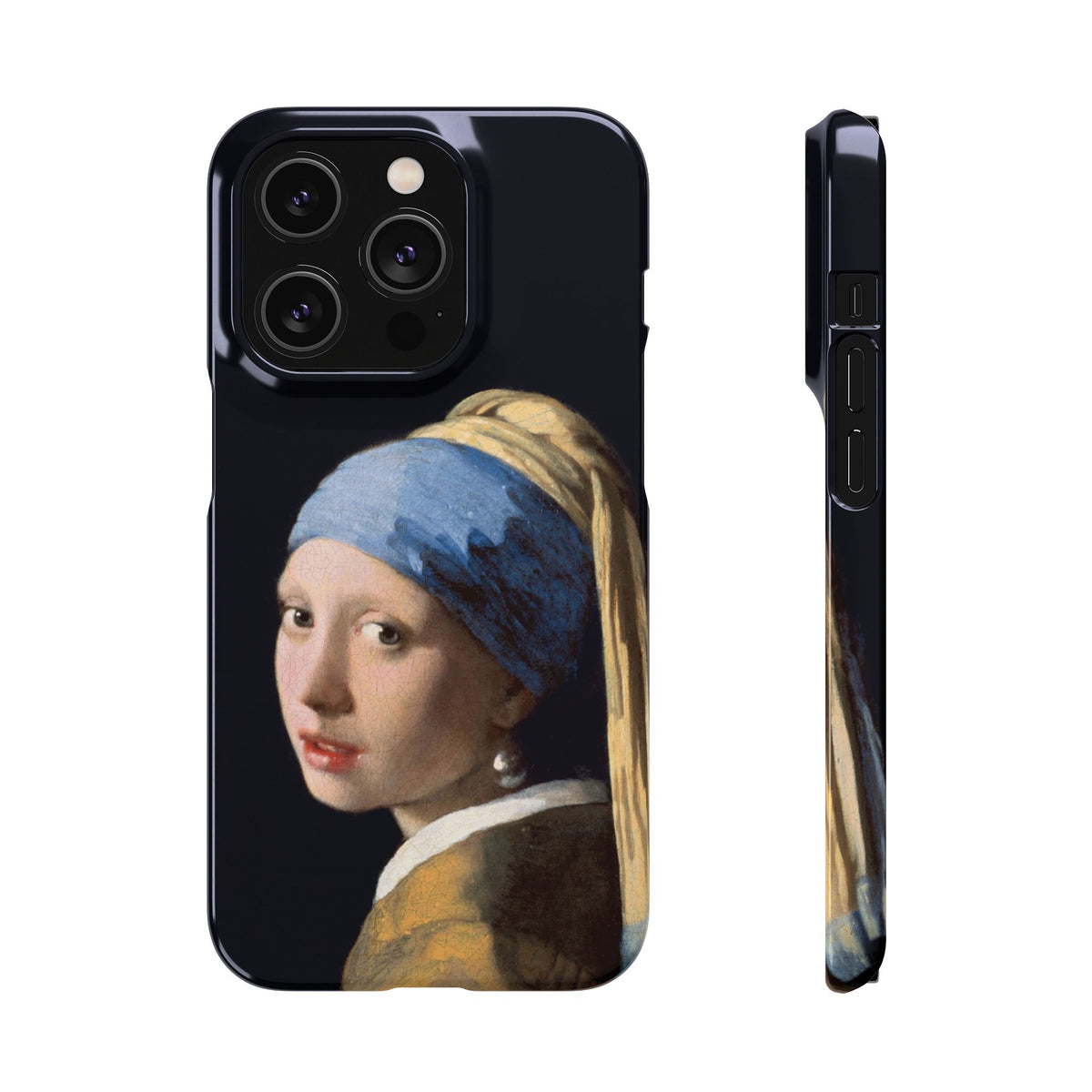 Girl with a Pearl Earring by Johannes Vermeer - iPhone Slim Case