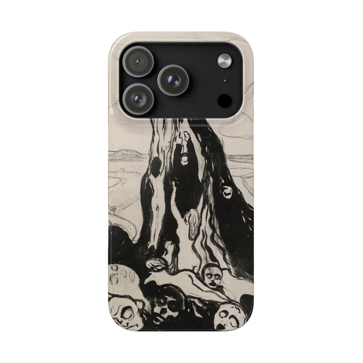 Funeral March by Edvard Munch - iPhone Slim Case