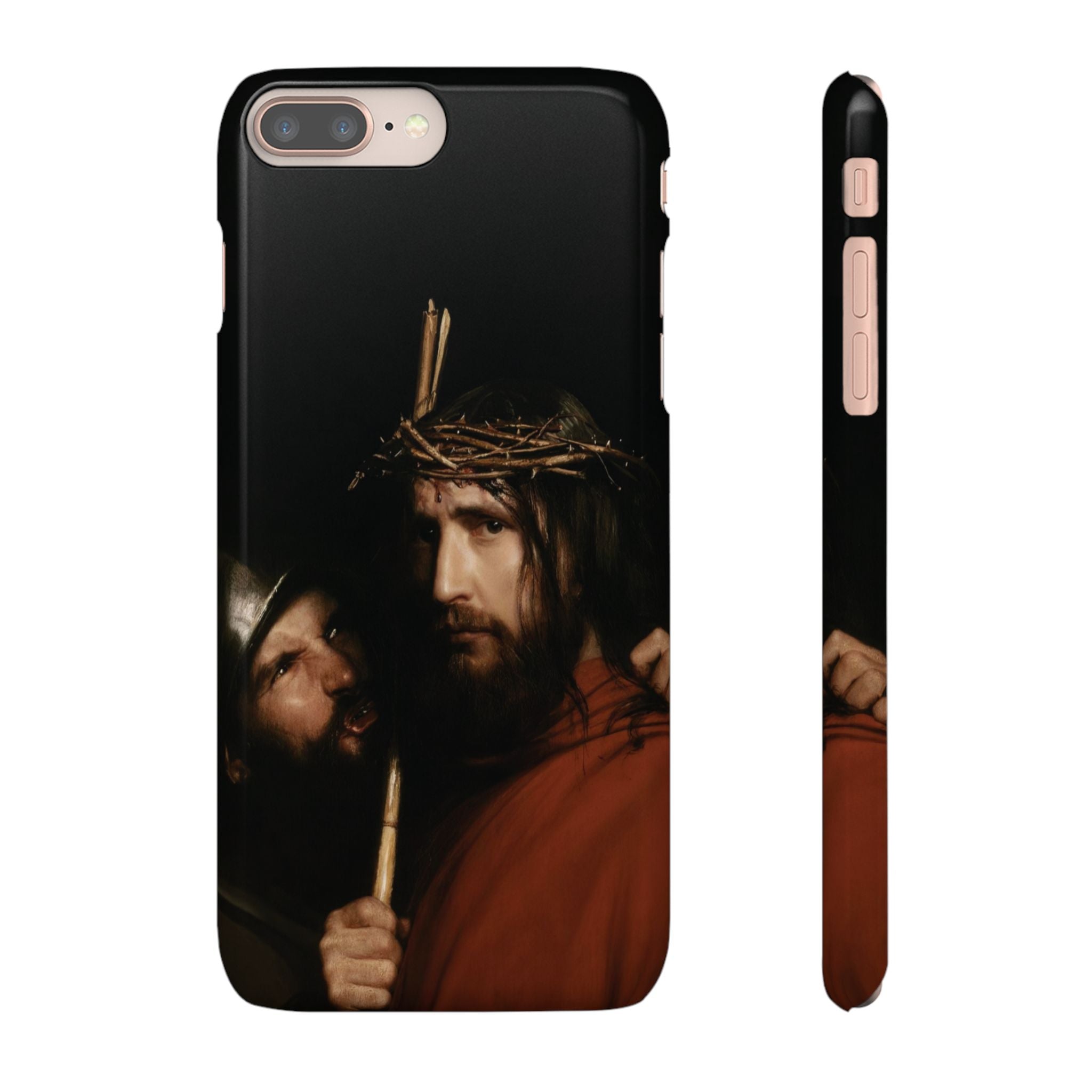 The Mocking of Christ by Carl Bloch - iPhone Slim Case